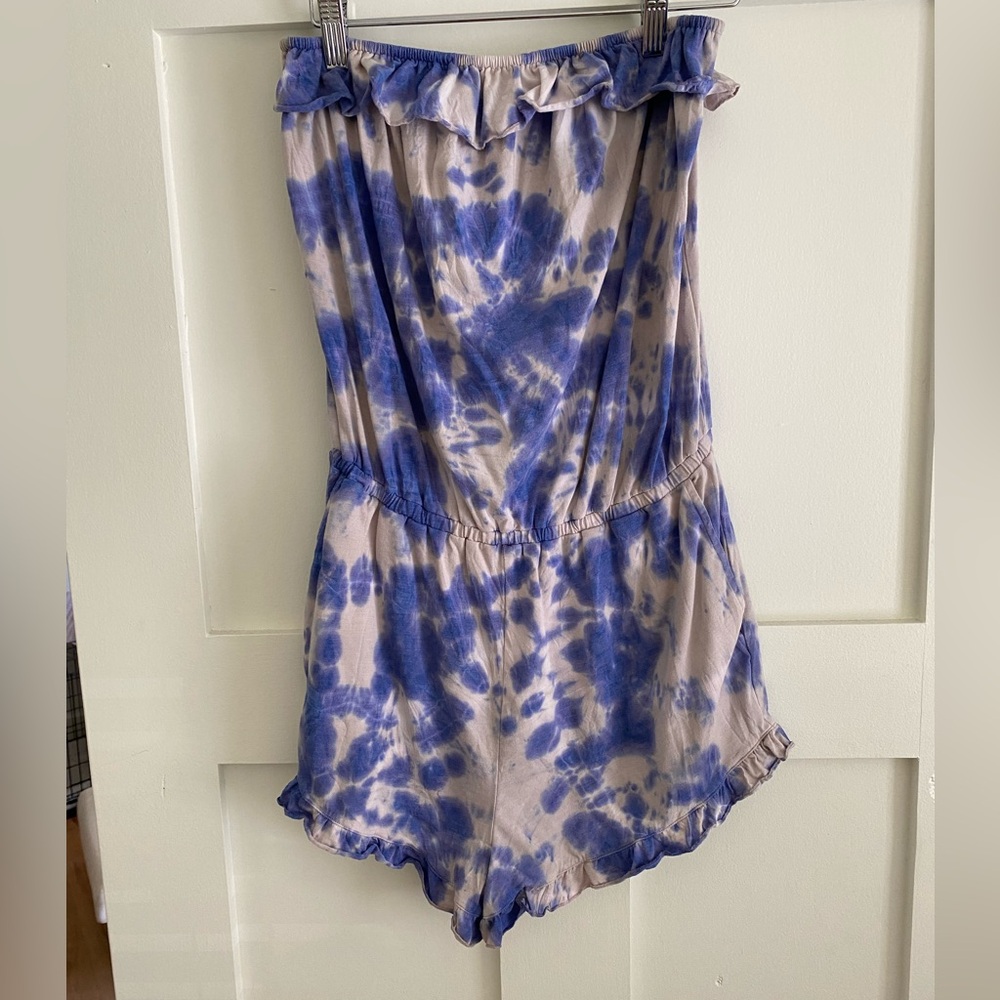 Spiritual Gangster Strapless Romper
